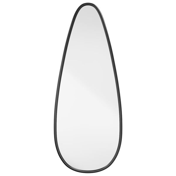 vidaXL Wall Mirror Black 50x20 cm