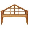 vidaXL Garden Queen Bench with Cushion 135 cm Solid Acacia Wood
