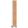 vidaXL Bathroom Cabinet White 30x30x190 cm Engineered Wood
