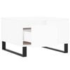 vidaXL Coffee Table White 55x55x36.5 cm Engineered Wood