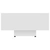 vidaXL Coffee Table White 100x49.5x31 cm Engineered Wood