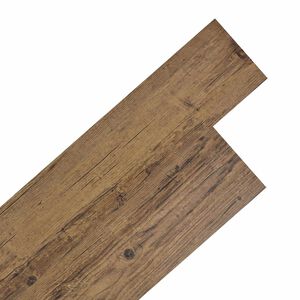 vidaXL Flooring Planks Walnut Brown 5.02 m&sup2; 36 pcs PVC