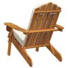 vidaXL Adirondack Garden Chair with Cushions Solid Wood Acacia
