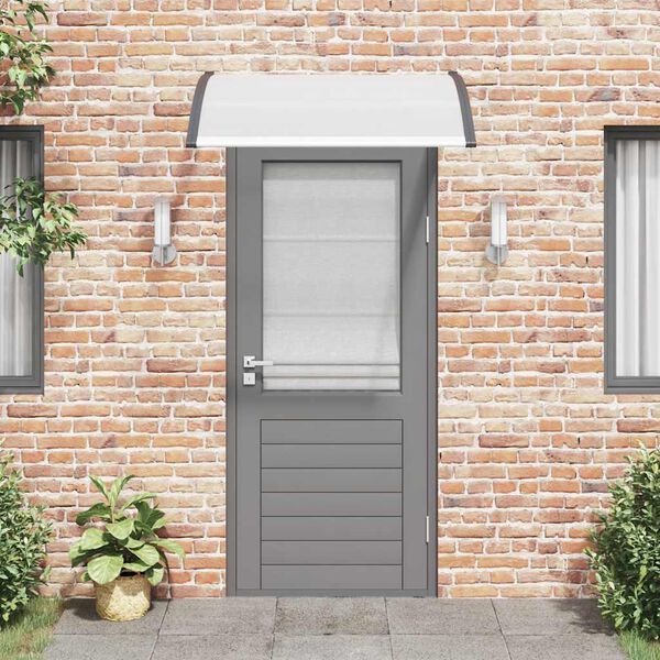 vidaXL Door Canopy 120x100 cm PC