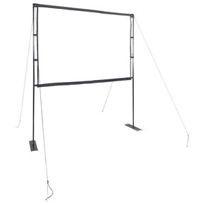 vidaXL Projection Screen with Stands 84 Inch 4:3