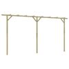 vidaXL Garden Pergola 410x40x203 cm Wood