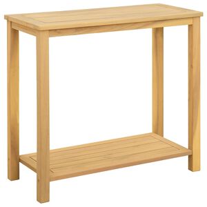vidaXL Garden Console Table 80x35x75 cm Solid Acacia Wood