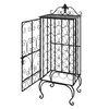 vidaXL Wine Rack for 28 Bottles Metal