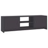 vidaXL TV Cabinet Grey 120x30x37.5 cm Engineered Wood