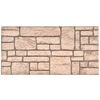 vidaXL 3D Wall Panels with Beige Brick Design 10 pcs EPS