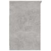 vidaXL Drawer Cabinet Concrete Grey 40x50x76 cm Engineered Wood