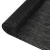 vidaXL Privacy Net Black 1.2x25 m HDPE 150 g/m²