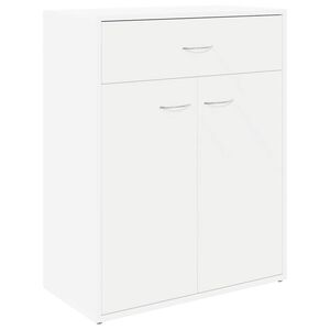 vidaXL Sideboard White 60x30x75 cm Engineered Wood