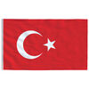 vidaXL Turkey Flag 90x150 cm