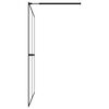 vidaXL Walk-in Shower Screen Frosted Tempered Glass 100x195 cm