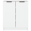vidaXL Shoe Cabinet White 59x35x70 cm Engineered Wood