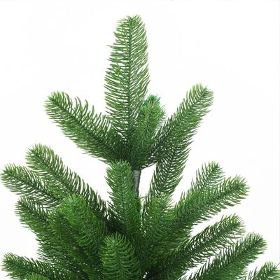 vidaXL Artificial Pre-lit Christmas Tree 210 cm Green