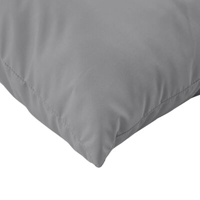 vidaXL Pallet Cushions 3 pcs Grey Oxford Fabric