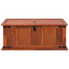 vidaXL Storage Chest 90x45x40 cm Solid Acacia Wood