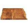 vidaXL Bathroom Vanity Top Solid Acacia Wood 140x52x3.8 cm