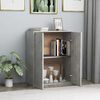 vidaXL Sideboard Concrete Grey 60x30x75 cm Engineered Wood