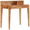 vidaXL Writing Desk with Drawers Solid Wood 88x50x90 cm
