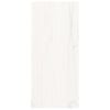 vidaXL Wine Cabinet White 56x25x56 cm Solid Wood Pine