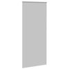 vidaXL Roller blind blackout 104.4x230 cm Fabric Width 100 cm grey