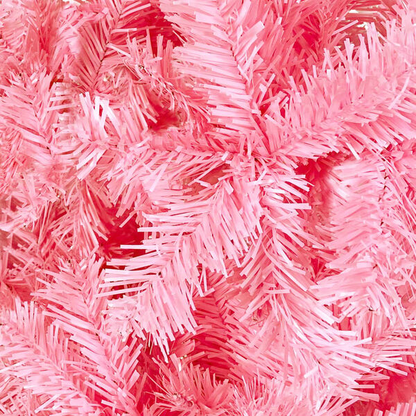 vidaXL Slim Christmas Tree Pink 180 cm