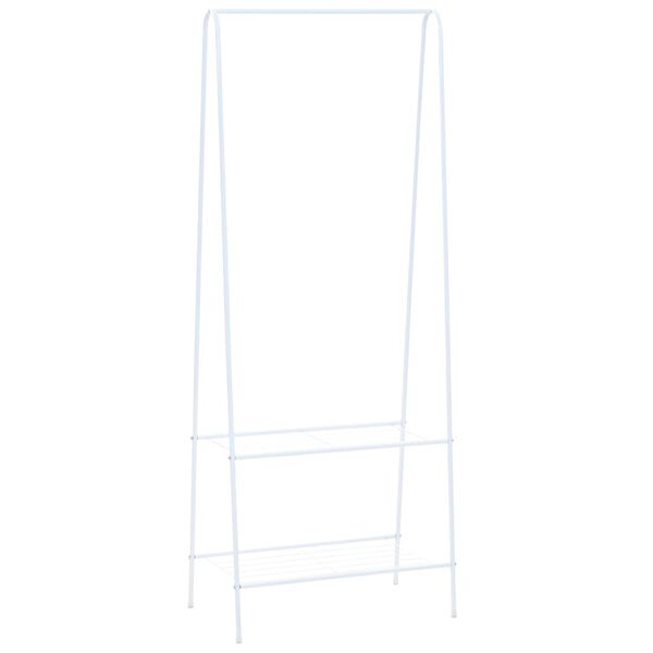 vidaXL Clothes Rack 59x35x150 cm White
