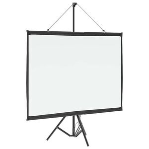vidaXL Projection Screen with Tripod 50 Inch 4:3