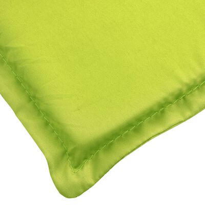 vidaXL Sun Lounger Cushion Bright Green 186x58x3cm Oxford Fabric