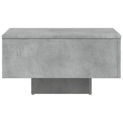 vidaXL Coffee Table Concrete Grey 60x60x31.5 cm Engineered Wood