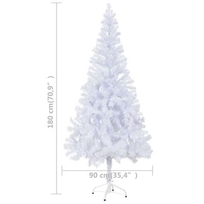 vidaXL Artificial Pre-lit Christmas Tree with Ball Set 180cm 620 Branches