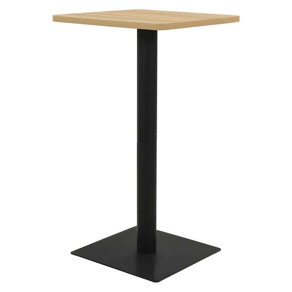vidaXL Bistro Table Oak Colour 60x60x107 cm