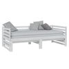 vidaXL Pull-out Day Bed without Mattress White 2x(90x200)cm