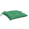 vidaXL Chair Cushions 4 pcs Green 50x50x7 cm Oxford Fabric