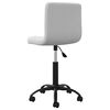 vidaXL Swivel Dining Chair Light Grey Velvet