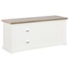 vidaXL TV Cabinet White 90x30x40 cm Wood