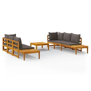 vidaXL Garden Lounge Set | Dark Grey