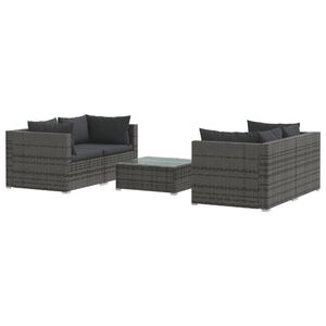 vidaXL Garden Lounge Set | Grey, Anthracite