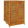 vidaXL Garden Storage Box 70x87x104 cm Solid Wood Acacia
