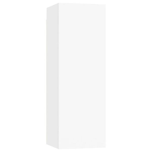 vidaXL TV Cabinet White 30.5x30x90 cm Engineered Wood