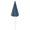 vidaXL Beach Parasol Blue 240 cm
