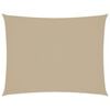 vidaXL Sunshade Sail Oxford Fabric Rectangular 3x6 m Beige