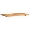 vidaXL Table Top Solid Acacia Wood 100x(50-60)x2.5 cm