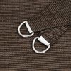 vidaXL Sunshade Sail 160 g/m² Brown 6x6x6 m HDPE