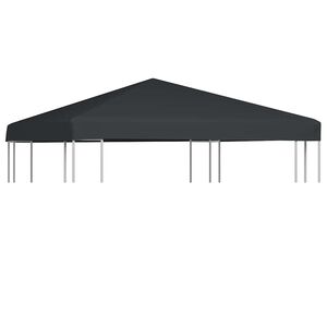vidaXL Gazebo Top Cover 310 g/m² 3x3 m Grey