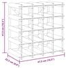 vidaXL Wine Rack for 20 Bottles Solid Pinewood
