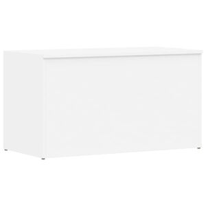 vidaXL Storage Chest White 84x42x46 cm Engineered Wood
